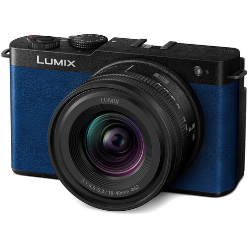 Panasonic Lumix S9 Mirrorless Camera with 18-40mm f/4.5-6.3 Lens (Night Blue) - Best Available Image
