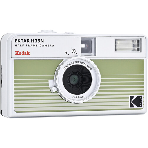 Best image for Kodak Ektar H35N Half-Frame Film Camera (Striped Green)