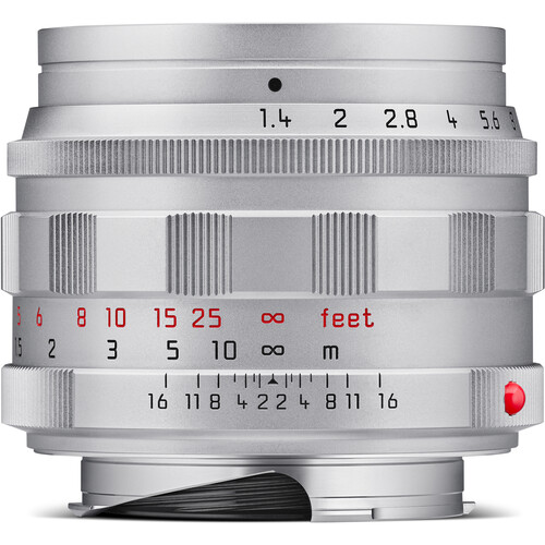 Leica Summilux-M 50mm f/1.4 Lens (Leica M, Silver, 2025 Version) - Best Available Image