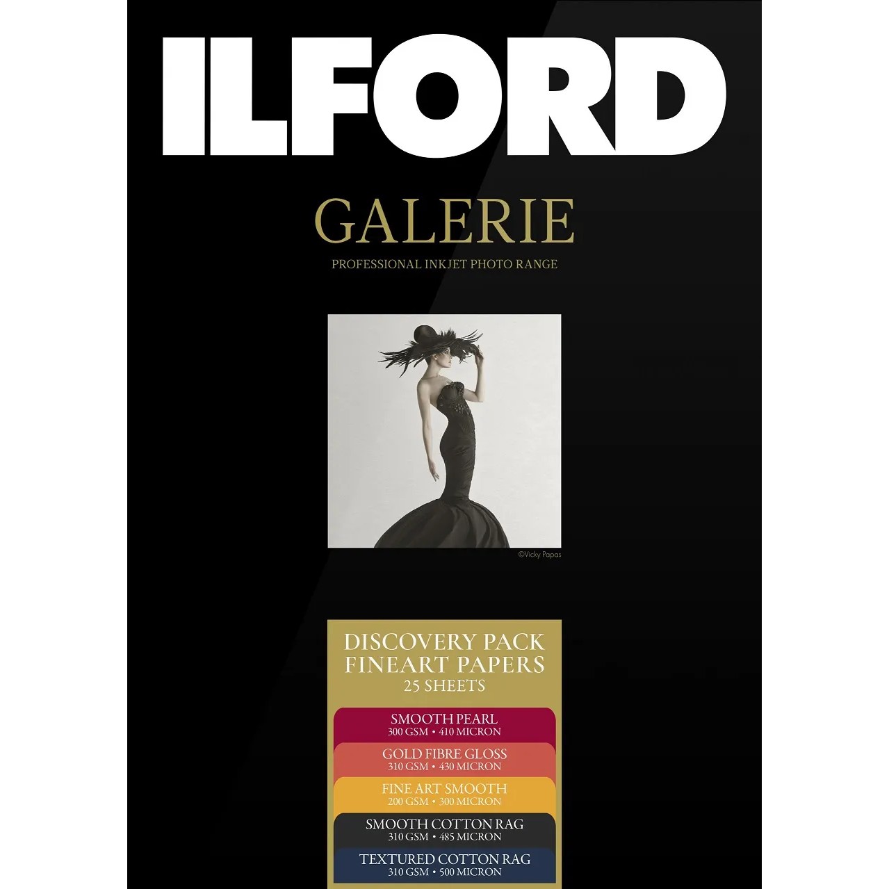 Best image for Ilford Galerie Discovery Trial Pack 25 sheets INC5x FAS,GFG,SCR,TCR,SP