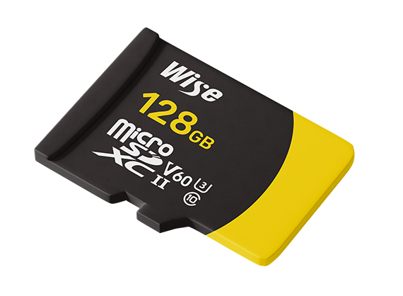 1024546_A.jpg - Wise 128GB UHS-II microSDXC V60 Micro SD Memory Card - Image 1