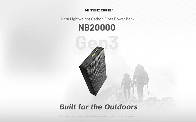 Best image for Nitecore NB20000 Gen 3 Dual USB-C Power Bank