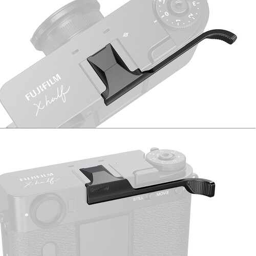 1025206_A.jpg - SmallRig Thumb Grip for FUJIFILM X half (Black) 5222 - Image 1