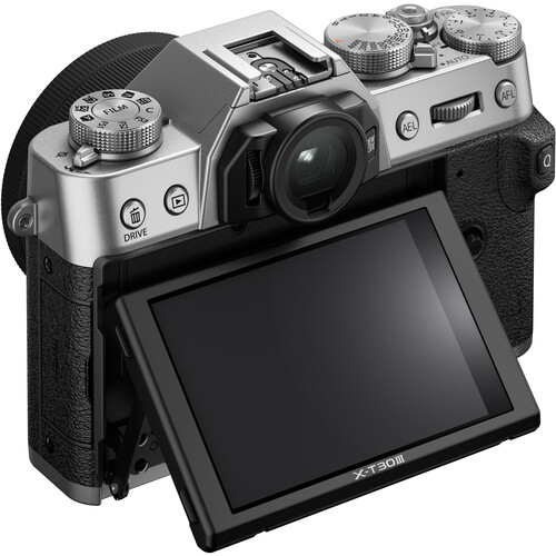 1025676_B.jpg - FUJIFILM X-T30 III Mirrorless Camera (Silver) - Image 2