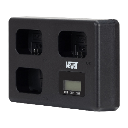 Newell TT-USB-C Triple Channel Battery Charger for Sony NP-FW50 - Best Available Image