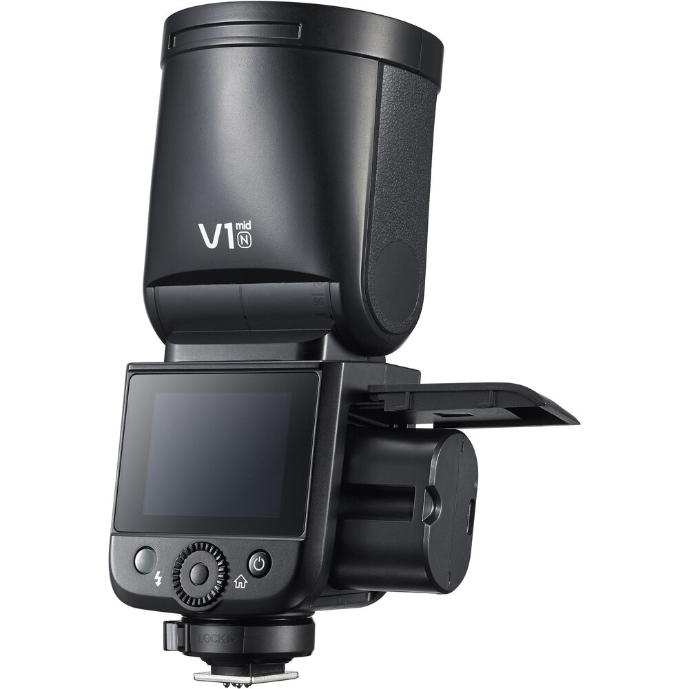 1026086_B.jpg - Godox V1mid N TTL On-Camera Flash for Nikon - Image 2
