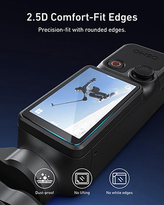 1026696_D.jpg - Telesin Tempered Glass Screen Protector Kit For DJI Pocket 4P - Image 4