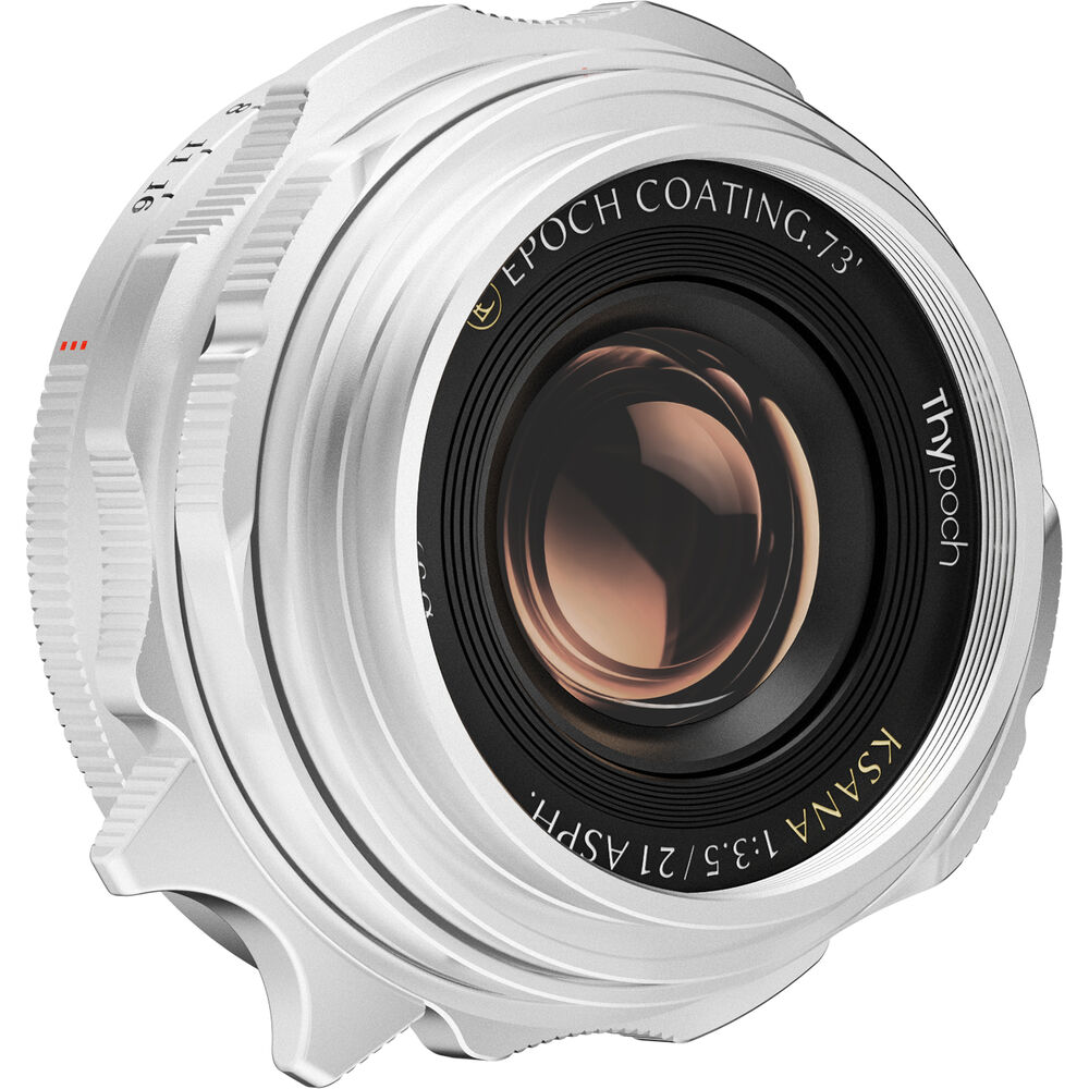 Thypoch Ksana 21mm f/3.5 ASPH Lens (Leica M, Silver) - Best Available Image