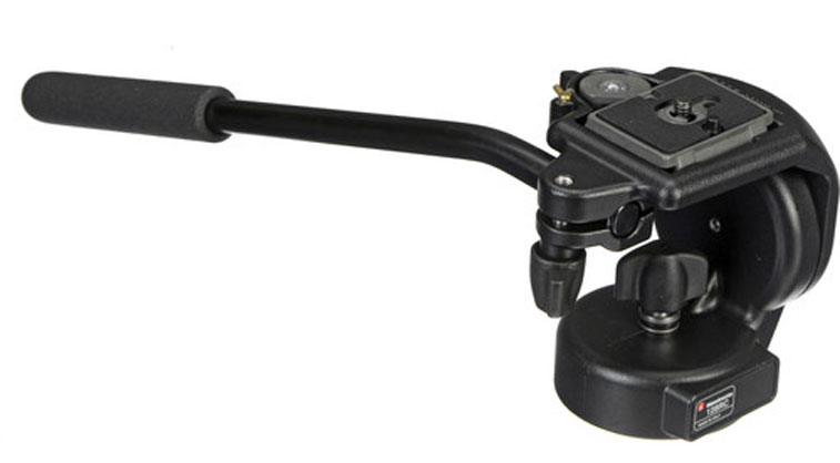 Best image for Manfrotto 128RC Micro Fluid Video Tripod Head with quick release camera plate
