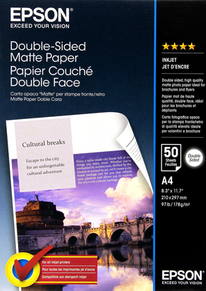 Epson Double-Sided Matte Paper A4 (50)