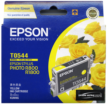 Epson T0544 Yellow Ink for R800/R1800