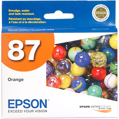 EPSON T0879 ORANGE INK (R1900) - Best Available Image