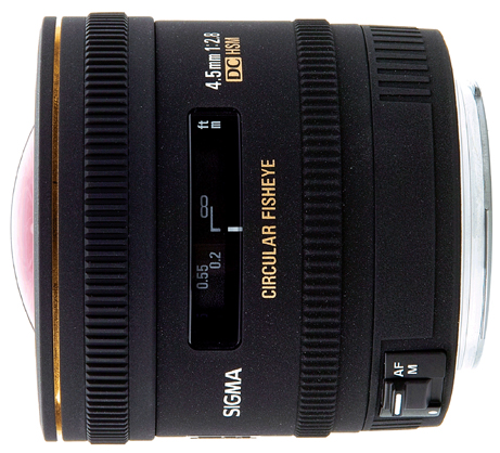 Sigma 4.5mm f2.8 EX DC Circular Fisheye HSM Nikon