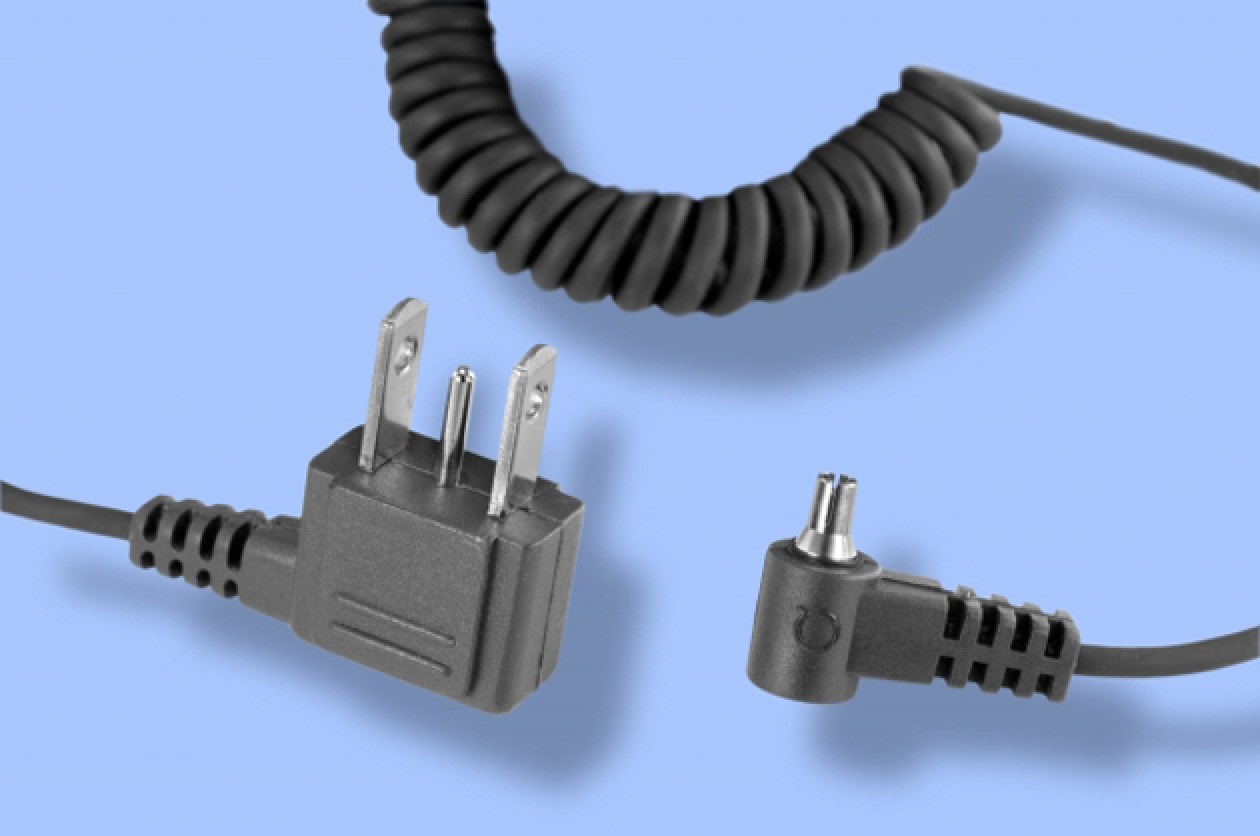 Quantum 536 coiled Cable pc - 3 pin