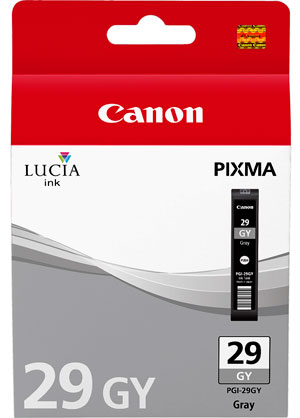 Best image for Canon PGI29GY Grey Ink Cartridge (Pro-1)