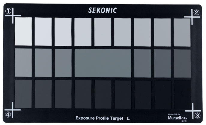 Best image for Sekonic Exposure Profile Target II