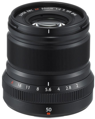 Fuji XF50mm F2 R WR Black Lens - Best Available Image