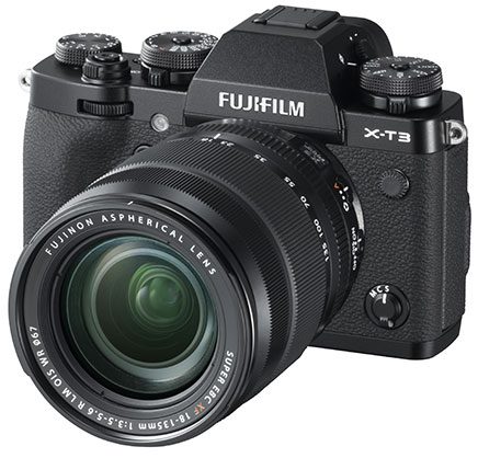 Fujifilm X-T3  + 18-135/3.5-5.6 WR Black