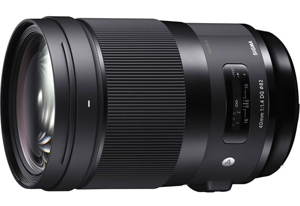 Sigma 40mm f/1.4 DG HSM Art Lens for Sony E mount FF