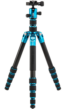 Best image for Benro Tripster Travel Tripod (1 Series, Blue, Aluminum)