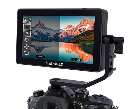 Feelworld F6 Plus 5.5" Touch Screen Monitor with 4K HMDI  &amp;  3D LUT