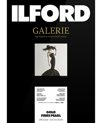 Ilford Galerie Gold Fibre Pearl 290gsm A4 21cm x 29.7cm 50 sheets