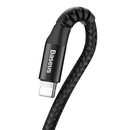 1018847_A.jpg - Baseus Spring Data Cable Lightning 1m for iPhone - Image 1