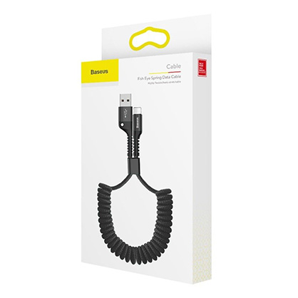 1018847_C.jpg - Baseus Spring Data Cable Lightning 1m for iPhone - Image 3