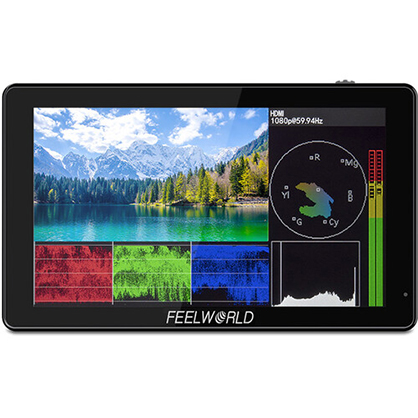 FeelWorld LUT5 5.5" IPS 3000 nits On-Camera Touch Screen Monitor