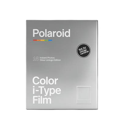 Polaroid Colour i-Type Film Double Pack 16 Photos Silver Linings Limited Edition
