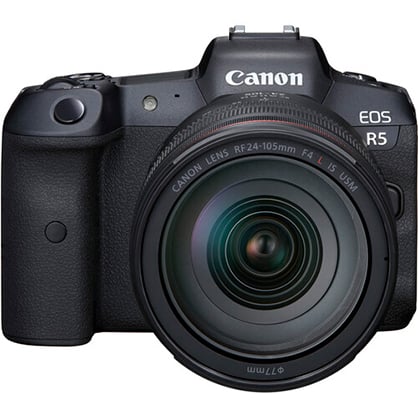 Canon EOS R5 body + RF24-105 L Kit + $200 Cashback via Redemption