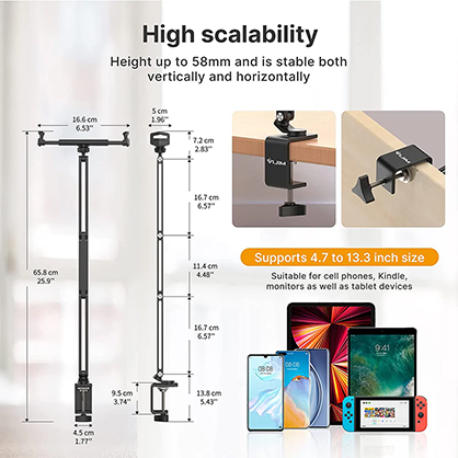 1020207_C.jpg - Ulanzi Metal Tablet Desktop Holder - Image 3