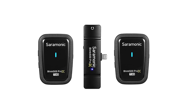 Saramonic Blink500 ProX Q4 Wireless Microphone Dual for iPhone