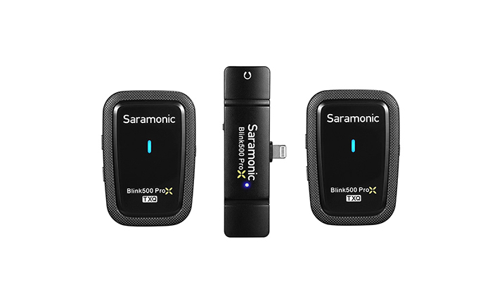 Saramonic Blink500 ProX Q4 Wireless Microphone Dual for iPhone - Best Available Image
