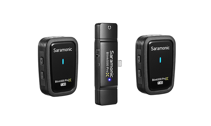 1021087_A.jpg - Saramonic Blink500 ProX Q4 Wireless Microphone Dual for iPhone