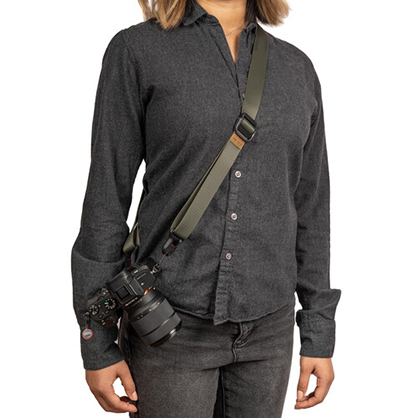 1021127_A.jpg - Peak Design Slide Lite Camera Strap (Sage Green) - Image 1