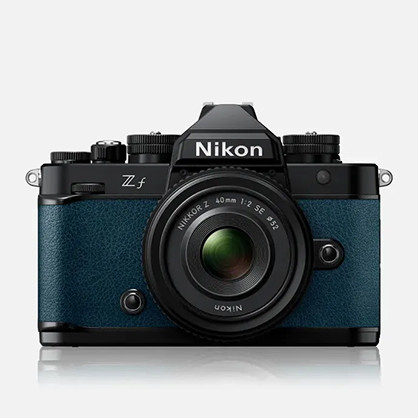 Nikon Zf with 40mm Lens Kit Indigo Blue + Bonus FTZ II Adapter