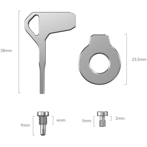 1021927_A.jpg - SmallRig Stainless Steel Screw Set with Screwdrivers 4385 - Image 1