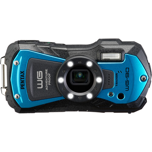 Ricoh Pentax WG-90 Digital Camera Blue - Best Available Image