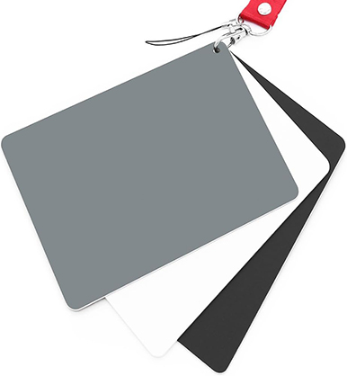 1022647_A.jpg - Camera Armour 18% Grey Card Kit 17.8x12.8cm Black/Grey/White - Image 1