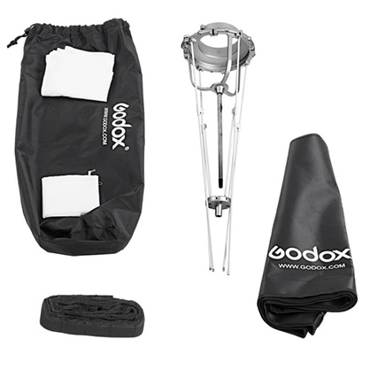 1023387_B.jpg - Godox SB-GUSW5070 Foldable Rectangular Soft Box with Bowen Mount 50x70cm - Image 2