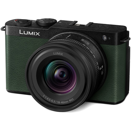 Best image for Panasonic Lumix S9 Mirrorless Camera with 18-40mm f/4.5-6.3 Lens (Olive Green)