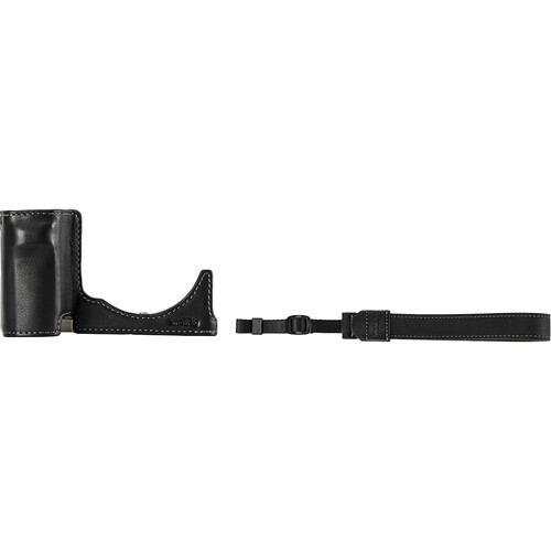 SmallRig Leather Half Case with Wrist Strap for Sony ZV-E10 II (Black) 4777 - Best Available Image