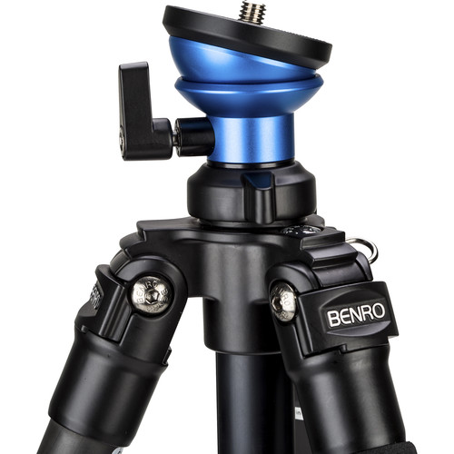 1024277_B.jpg - Benro A2573F Aluminum Single Tube Tripod with S6Pro Fluid Video Head - Image 2