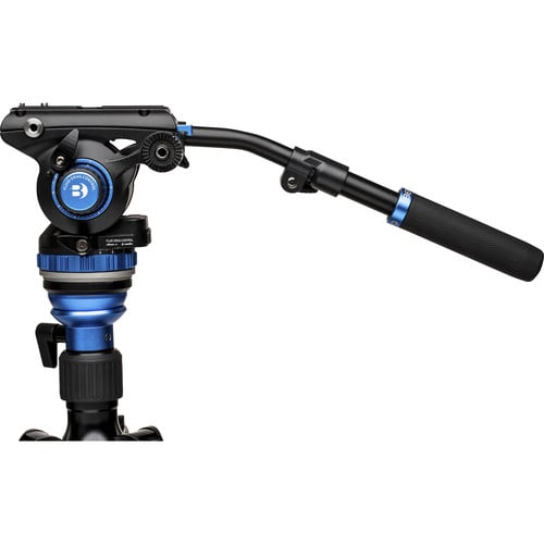 1024277_D.jpg - Benro A2573F Aluminum Single Tube Tripod with S6Pro Fluid Video Head - Image 4