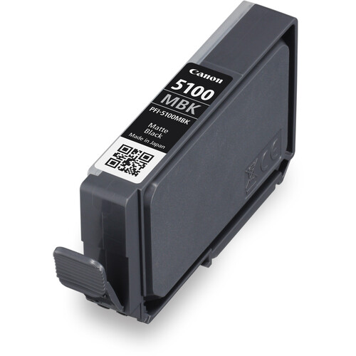 1024407_A.jpg - Canon PFI-5100 LUCIA PRO II Matte Black Ink Tank (14.4mL) - Image 1