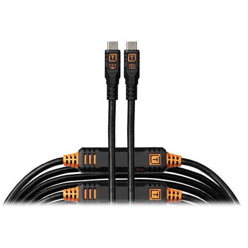 Best image for Tether Tools TetherPro Optima USB-C Cable 9.4m Non-Reflective Black Straight