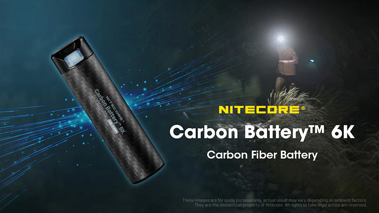 Nitecore Carbon Battery 6K USB-C 6000mAh Power Bank - Best Available Image