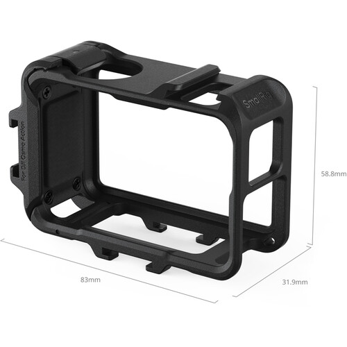 1024627_B.jpg - SmallRig Camera Cage for DJI Osmo Action 5 Pro/4/3 5135 - Image 2