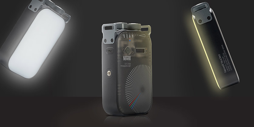 Best image for Newell Nucleo RGB LED Light including diffuser and shoulder strap
